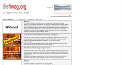 Desktop Screenshot of dietiwag.org